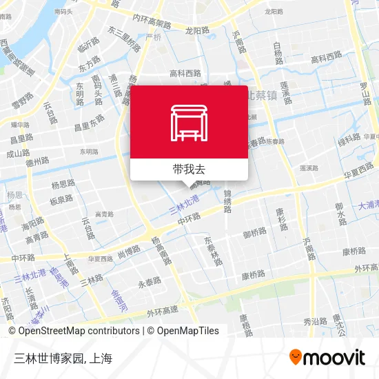 三林世博家园地图