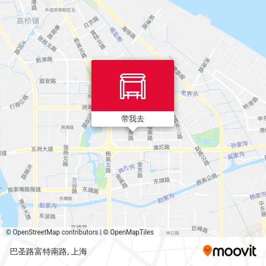 巴圣路富特南路地图