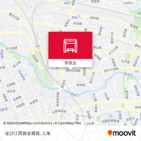 金沙江西路金耀路地图