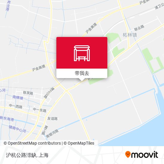 沪杭公路漴缺地图