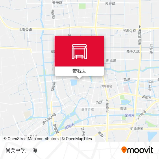 尚美中学地图