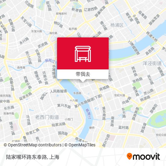 陆家嘴环路东泰路地图