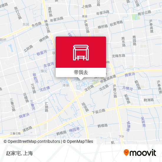 赵家宅地图