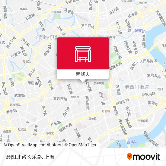 襄阳北路长乐路地图