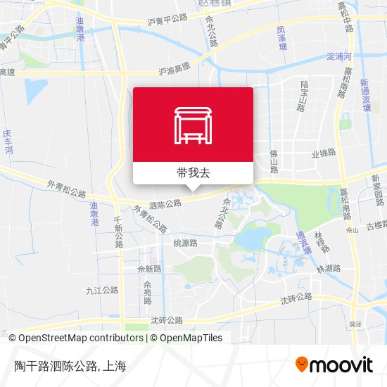 陶干路泗陈公路地图