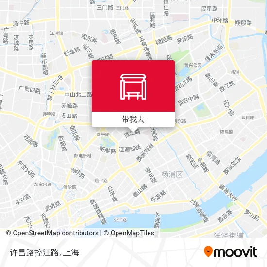 许昌路控江路地图