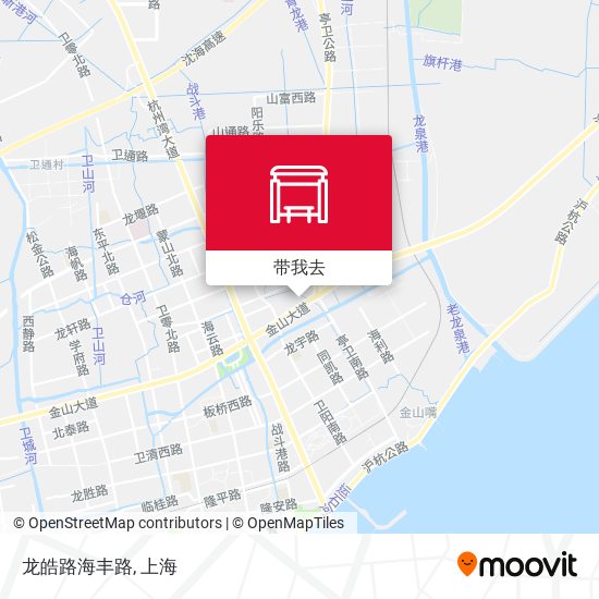 龙皓路海丰路地图