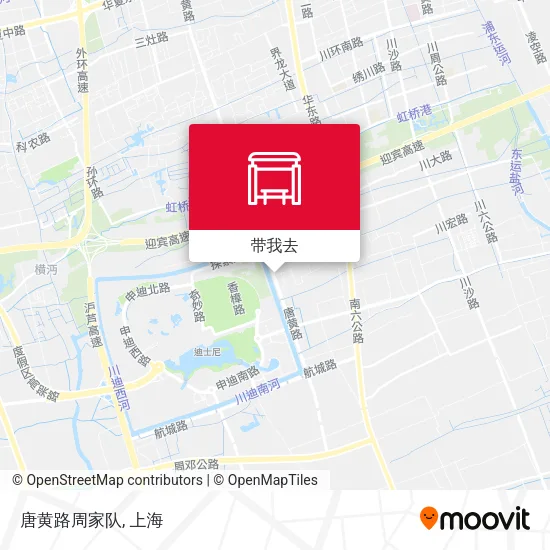 唐黄路周家队地图