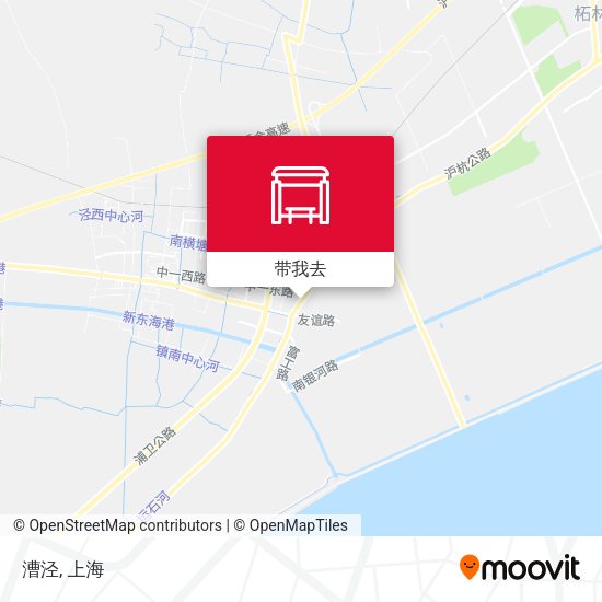 漕泾地图