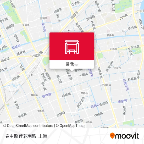 春申路莲花南路地图