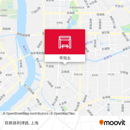 双桥路利津路地图