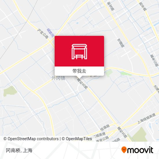 冈南桥地图