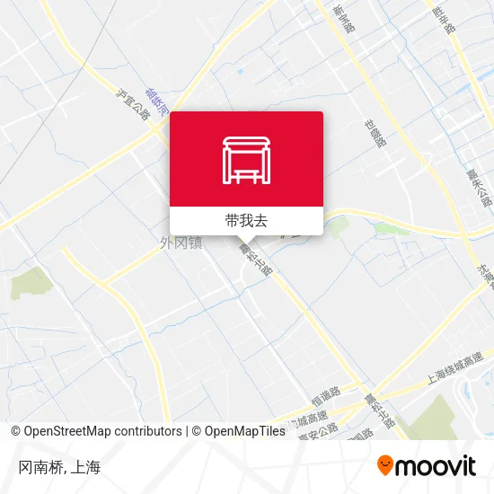冈南桥地图