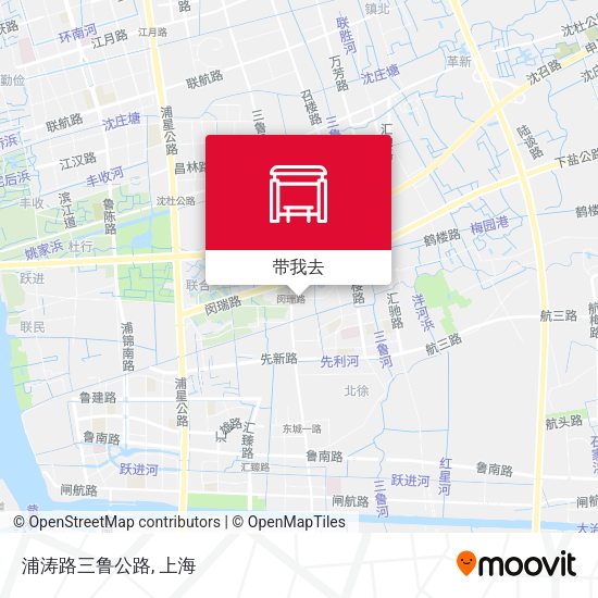 浦涛路三鲁公路地图