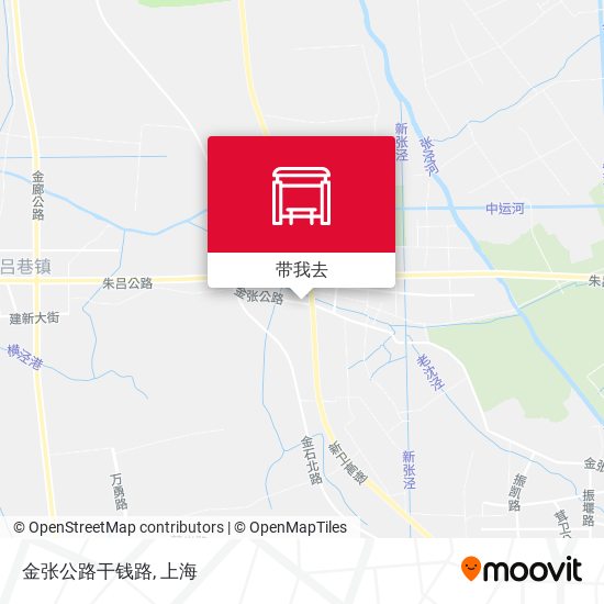 金张公路干钱路地图