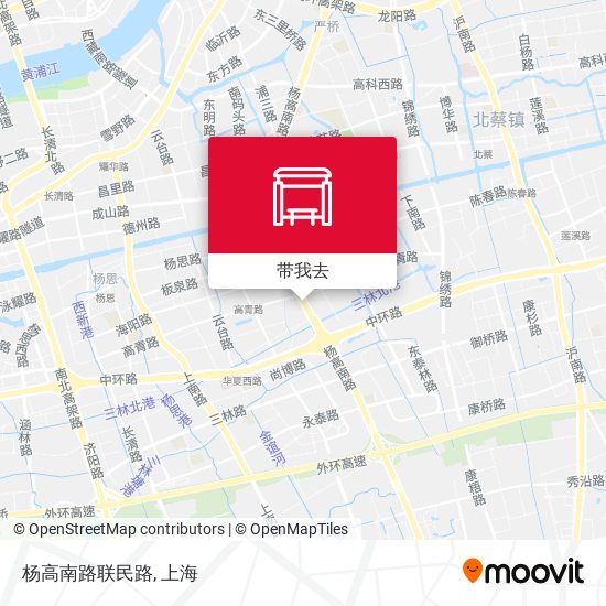 杨高南路联民路地图