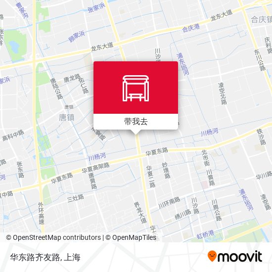 华东路齐友路地图