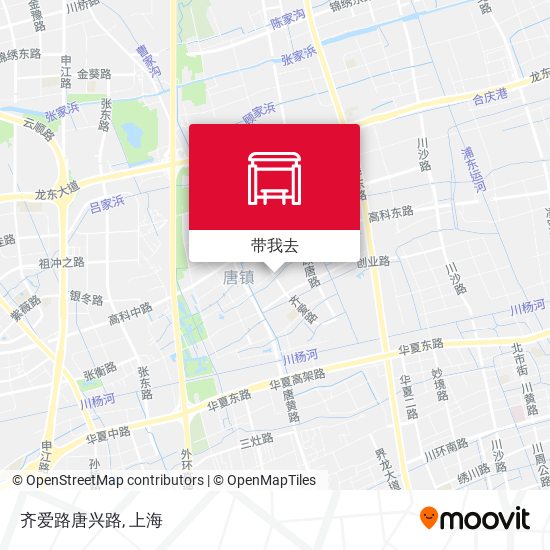 齐爱路唐兴路地图