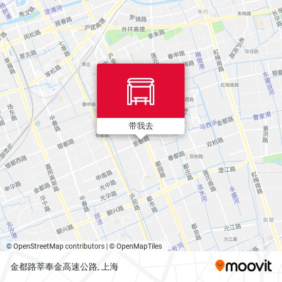 金都路莘奉金高速公路地图