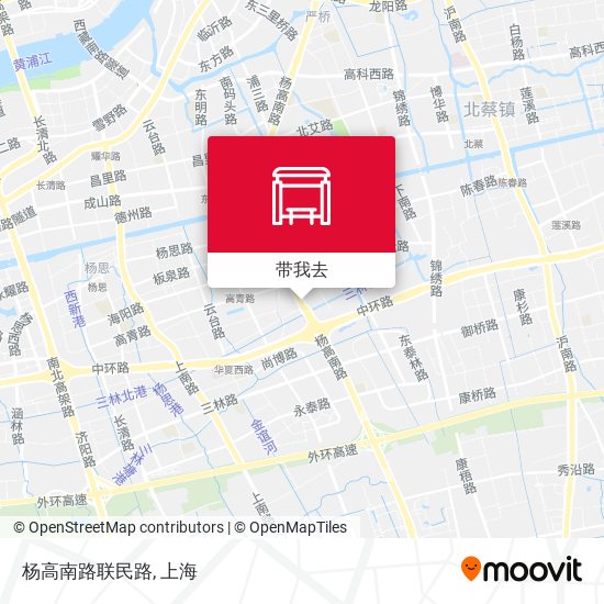 杨高南路联民路地图