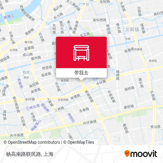 杨高南路联民路地图