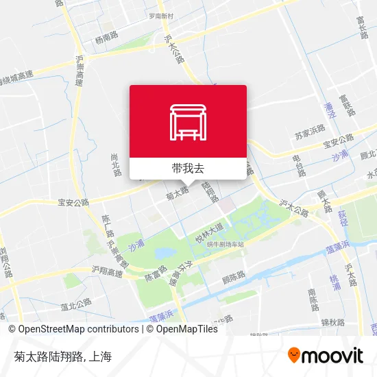 菊太路陆翔路地图