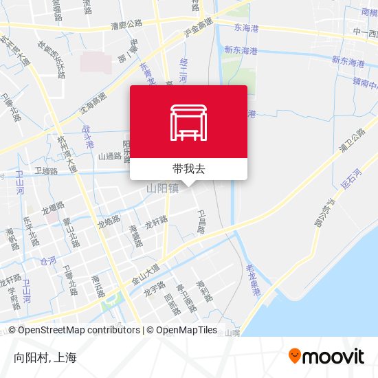 向阳村地图