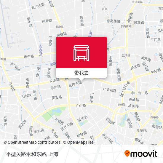 平型关路永和东路地图