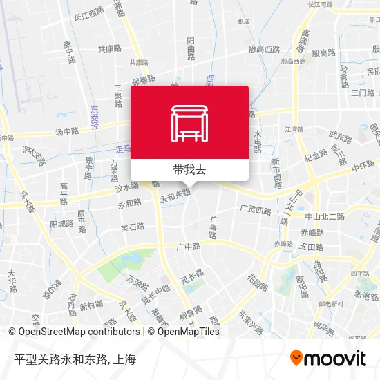 平型关路永和东路地图