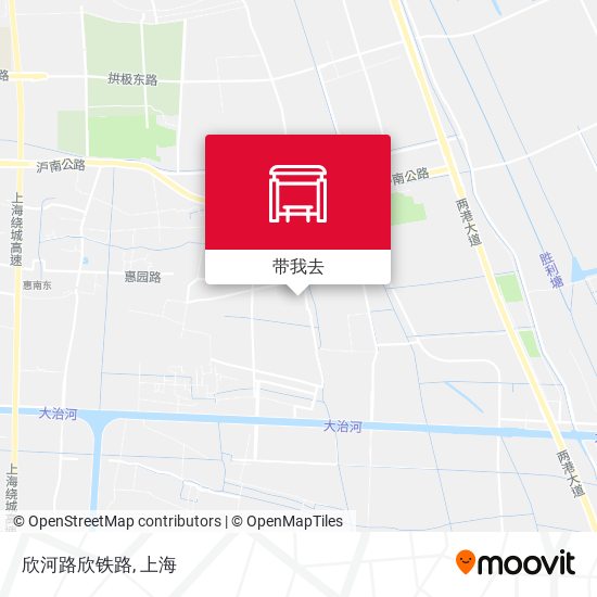欣河路欣铁路地图