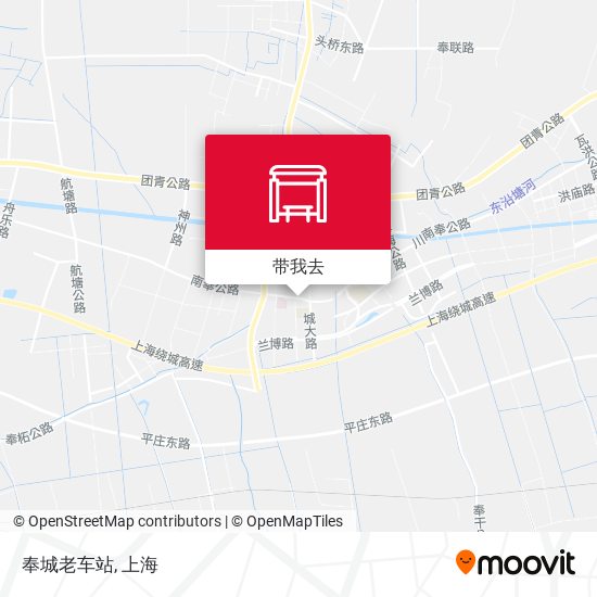 奉城老车站地图