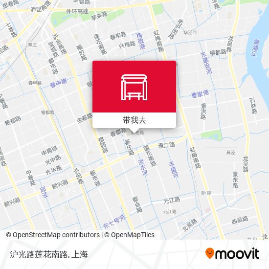 沪光路莲花南路地图