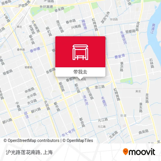 沪光路莲花南路地图