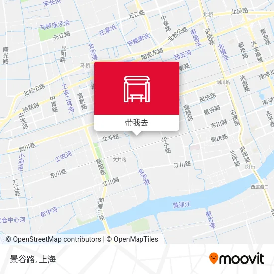 景谷路地图