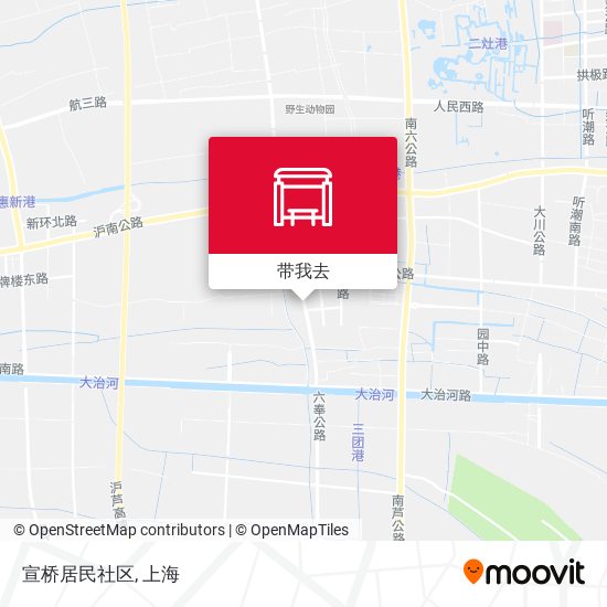 宣桥居民社区地图