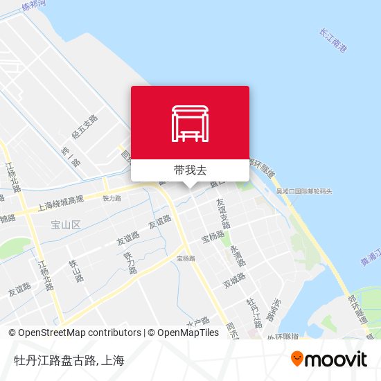 牡丹江路盘古路地图