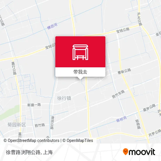 徐曹路浏翔公路地图