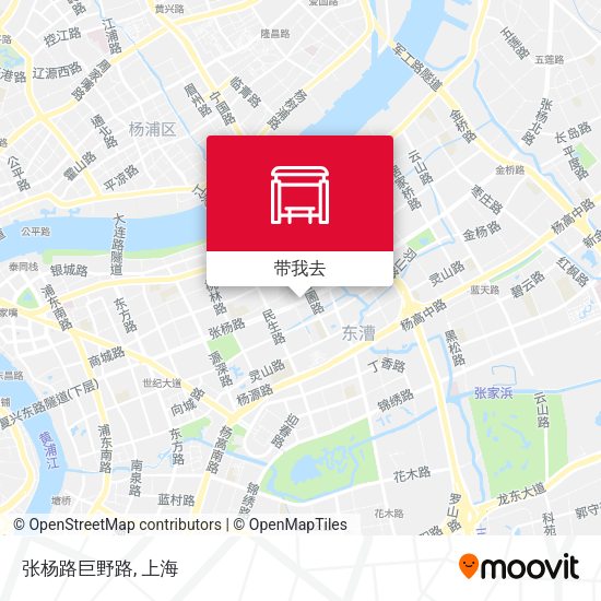 张杨路巨野路地图