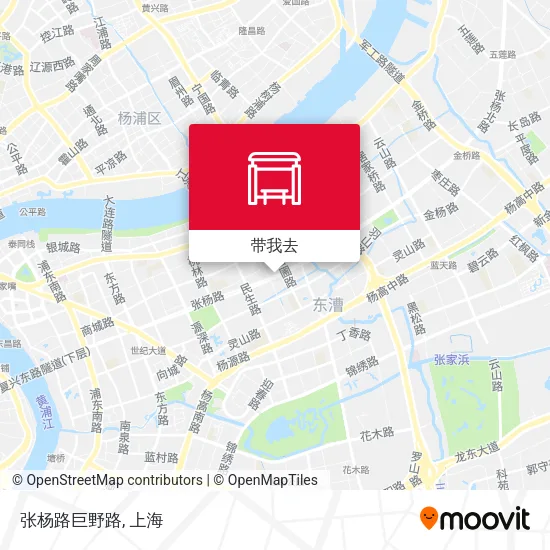 张杨路巨野路地图