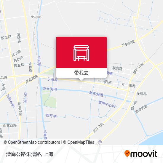 漕廊公路朱漕路地图