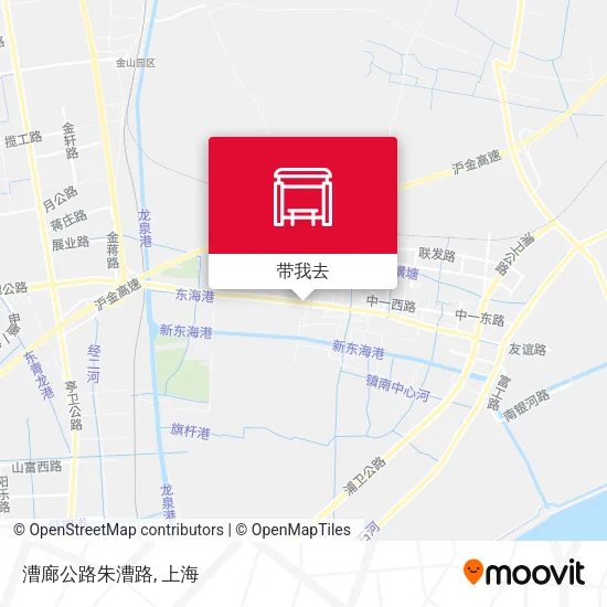 漕廊公路朱漕路地图