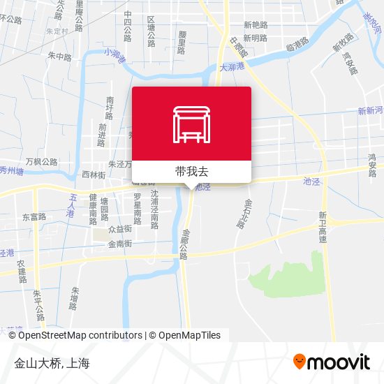 金山大桥地图