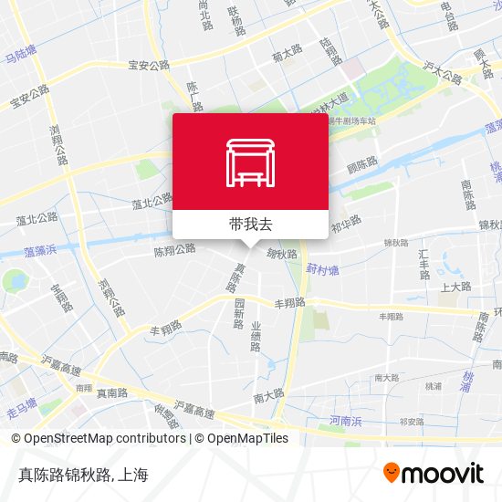 真陈路锦秋路地图