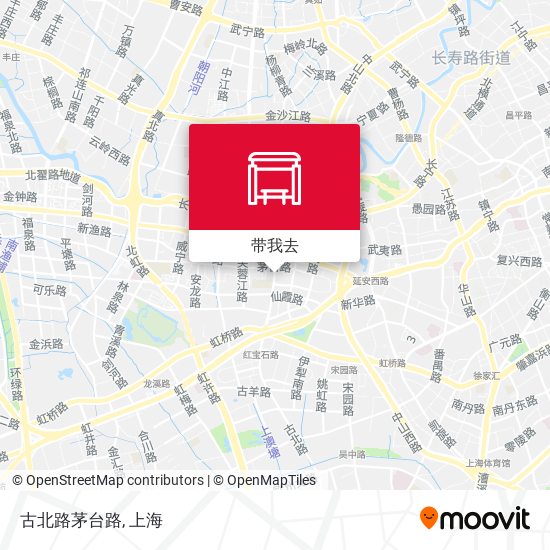 古北路茅台路地图
