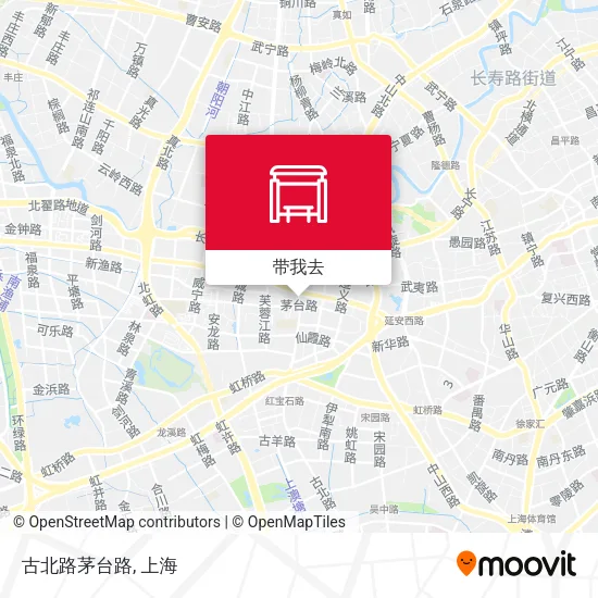 古北路茅台路地图