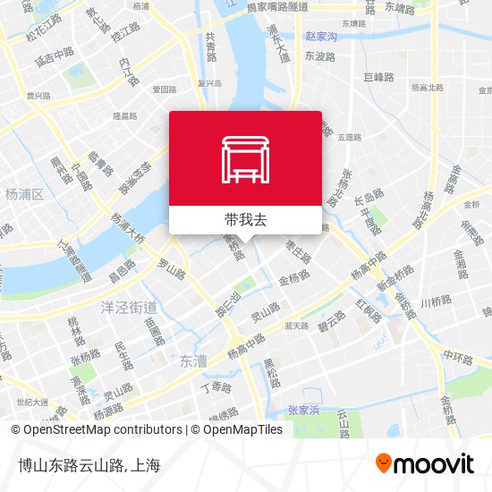 博山东路云山路地图