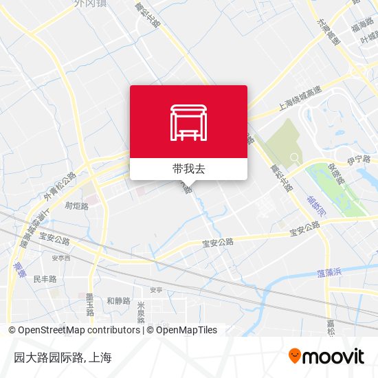园大路园际路地图