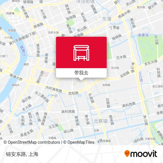 锦安东路地图