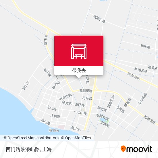 西门路鼓浪屿路地图