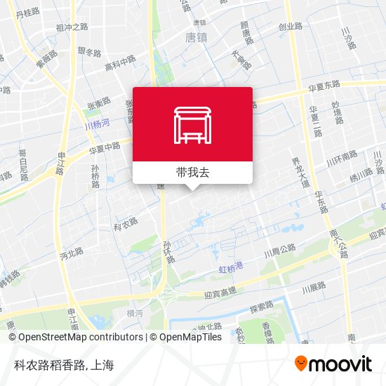 科农路稻香路地图